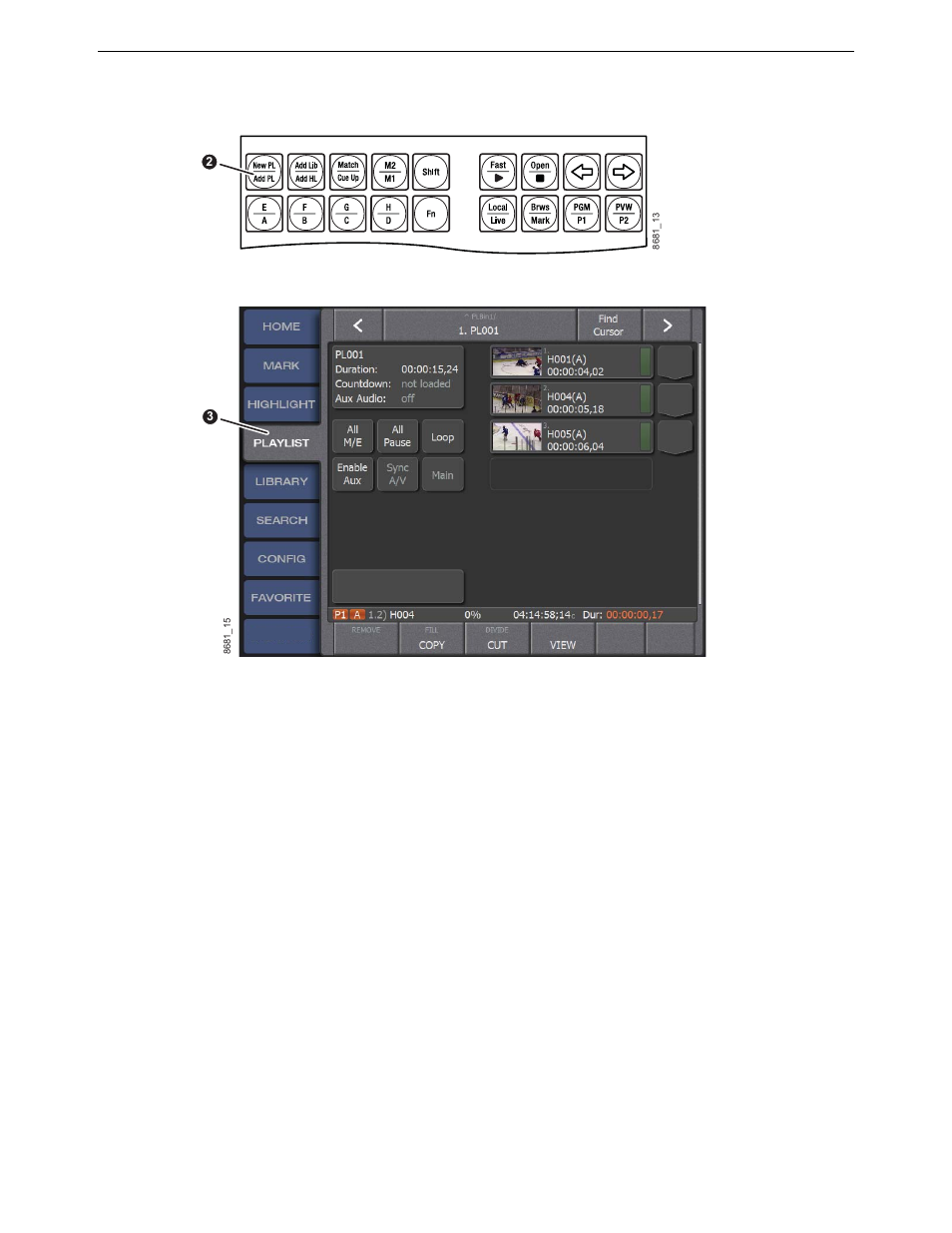 Touchscreen playlist editing | Grass Valley K2 Dyno S Quick Start v.3.0 User Manual | Page 23 / 34