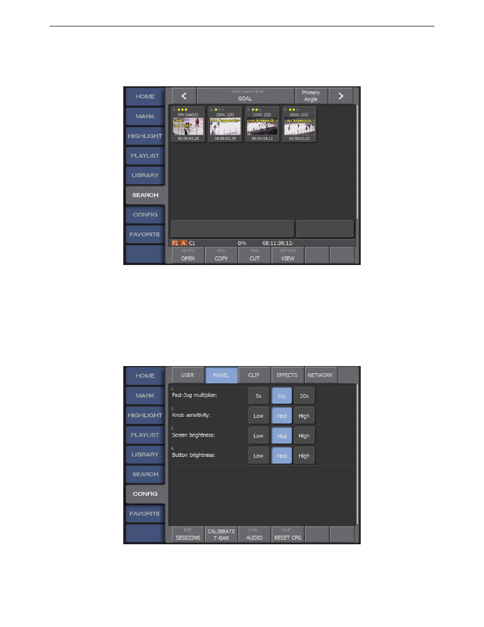 Configuration settings | Grass Valley K2 Dyno S Quick Start v.3.0 User Manual | Page 28 / 34