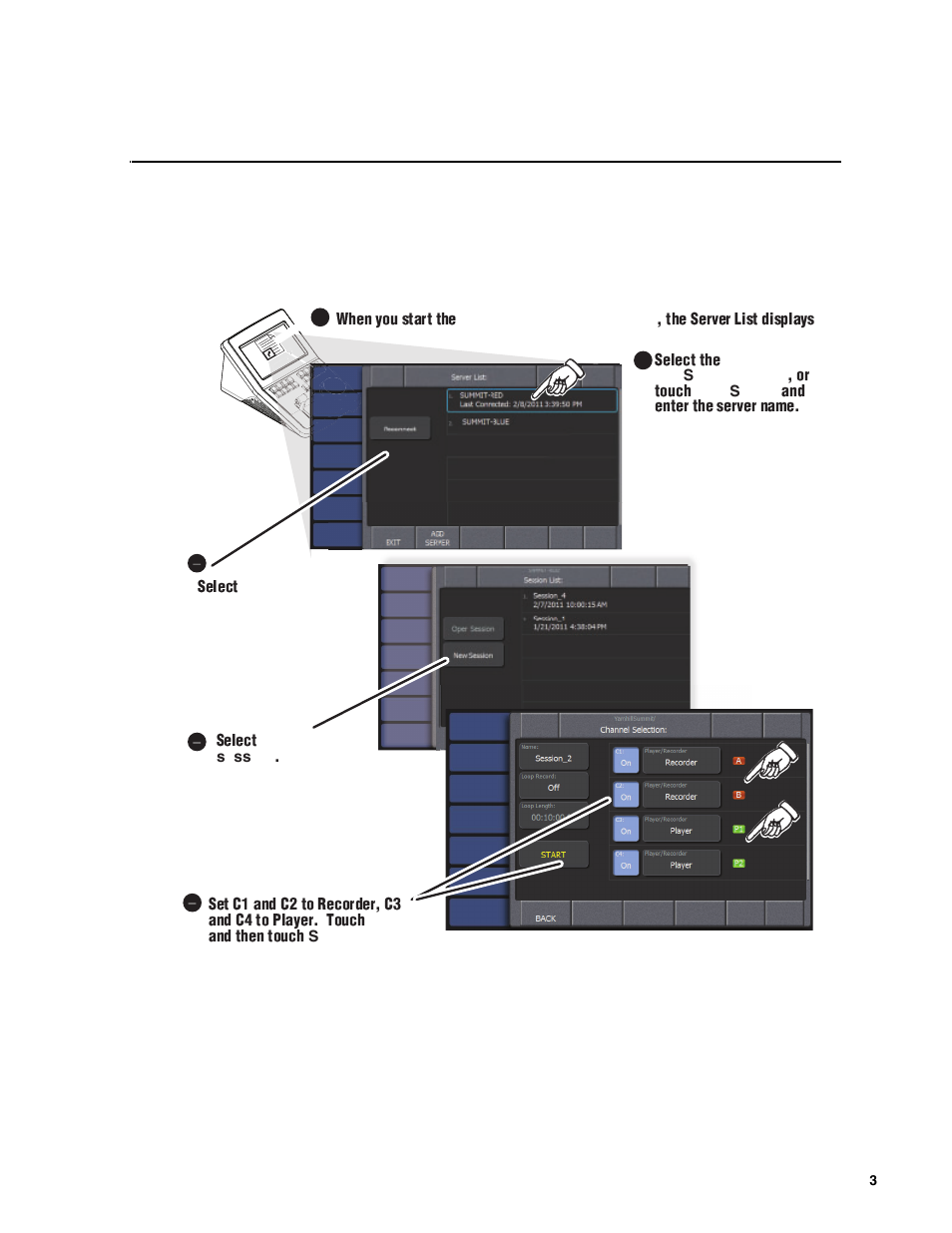 Operation, Start using the k2 dyno controller, Chapter | Grass Valley K2 Dyno Quick Start v.2.0 User Manual | Page 13 / 36