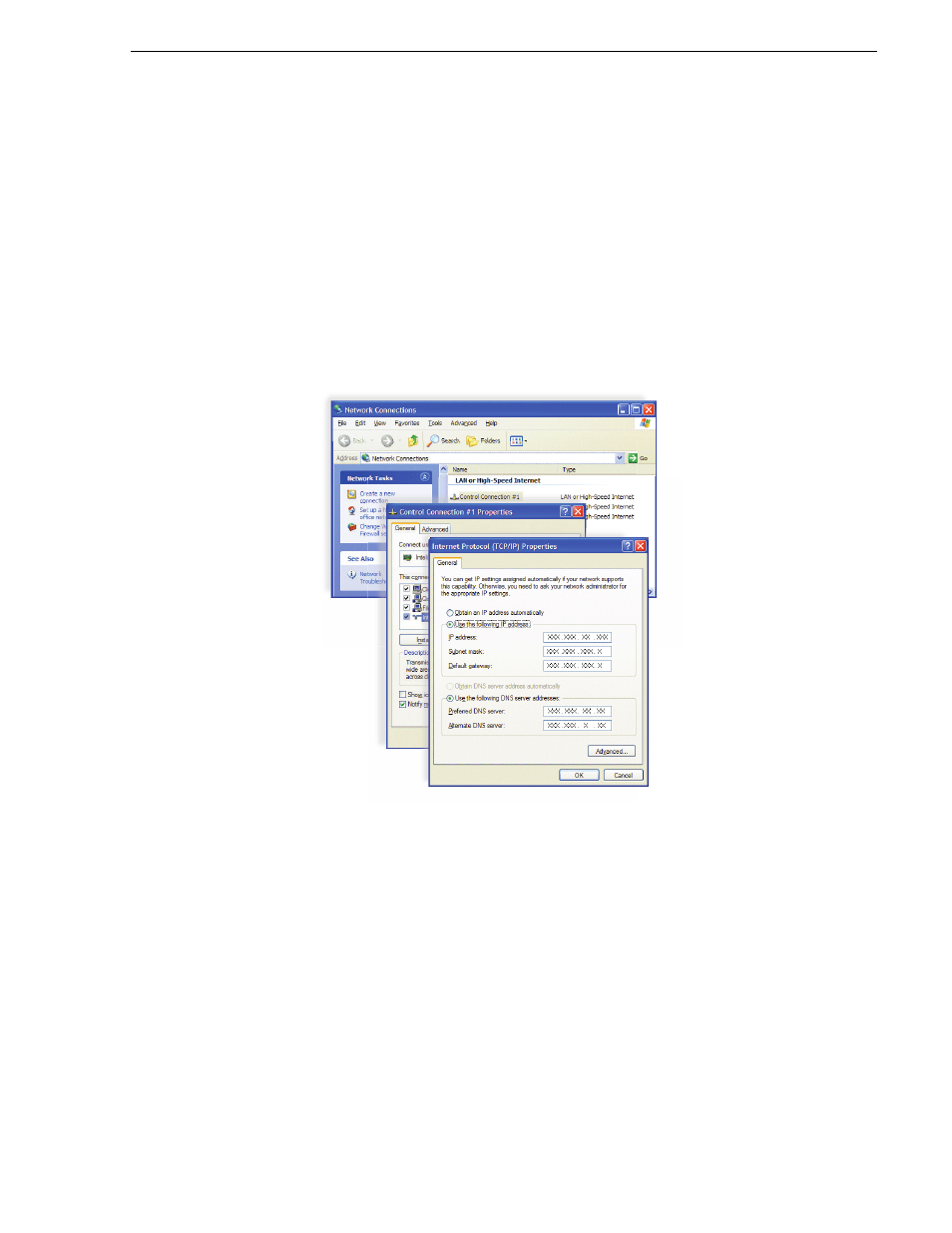 Configure network | Grass Valley K2 Dyno Quick Start v.2.0 User Manual | Page 9 / 36