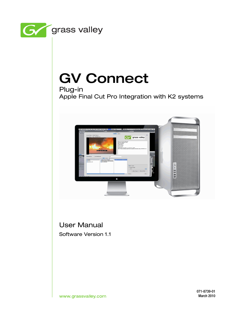 Grass Valley GV Browse v.1.1.0 User Manual | 26 pages