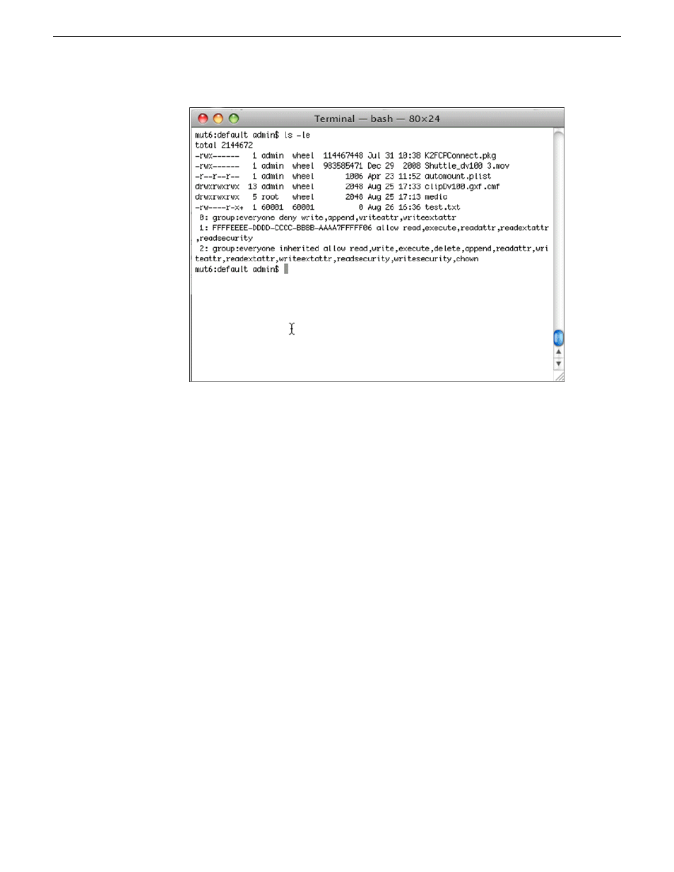 Verify bandwidth of connection to k2 storage | Grass Valley K2 FCP Connect v.2.0.0 User Manual | Page 38 / 52