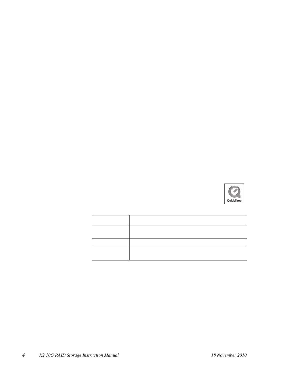 Grass Valley K2 10G RAID User Manual | Page 4 / 77
