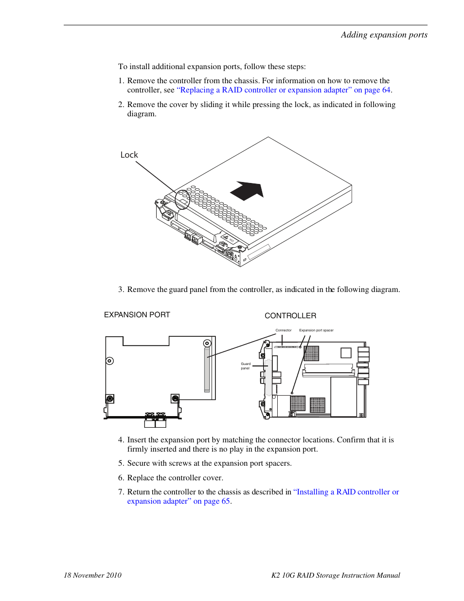 Grass Valley K2 10G RAID User Manual | Page 68 / 77