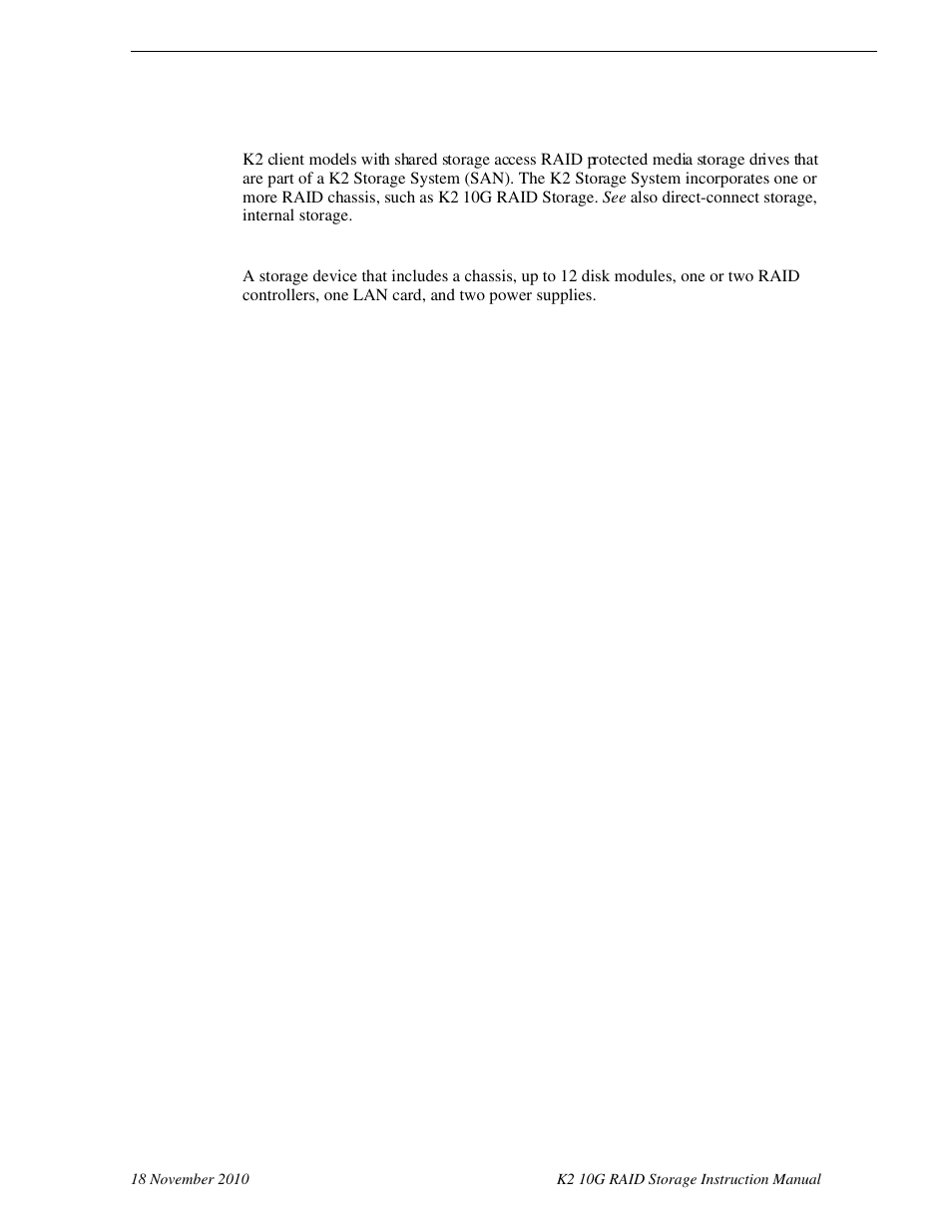 Grass Valley K2 10G RAID User Manual | Page 74 / 77