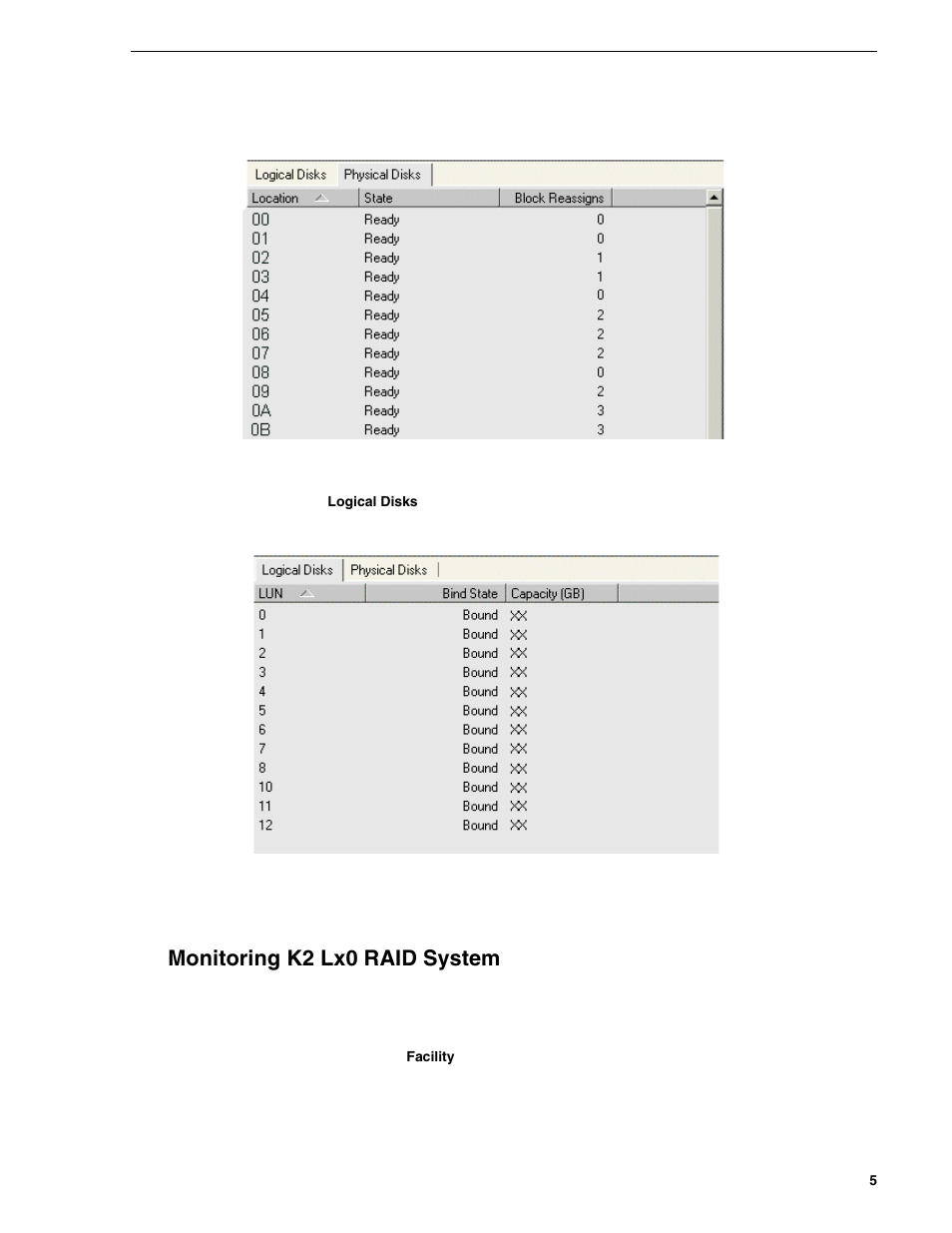Monitoring k2 lx0 raid system | Grass Valley K2 Lx0 RAID User Manual | Page 5 / 12