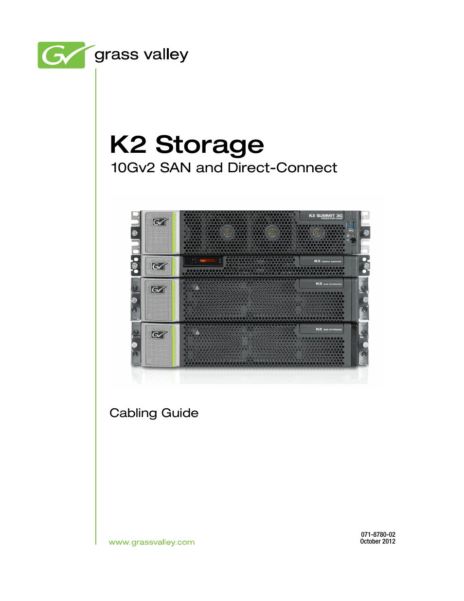 Grass Valley K2 Storage v.9.0 User Manual | 36 pages