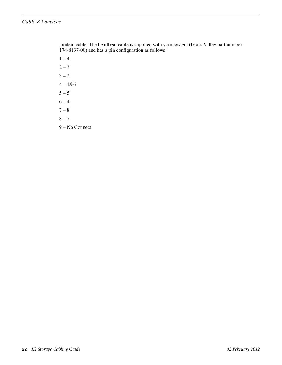 Grass Valley K2 Storage v.8.1 User Manual | Page 22 / 38