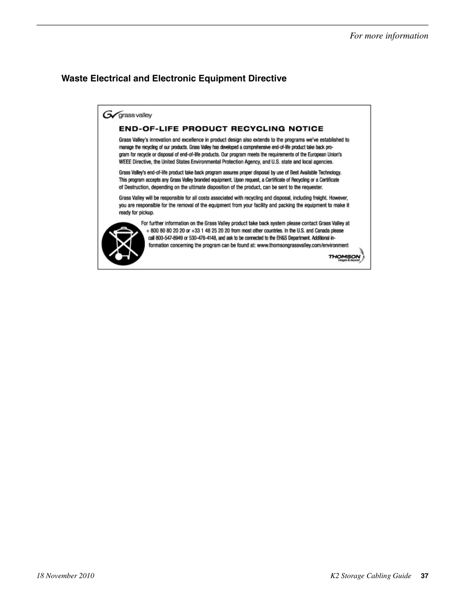 Grass Valley K2 Storage SAN and Direct-Connect User Manual | Page 37 / 38