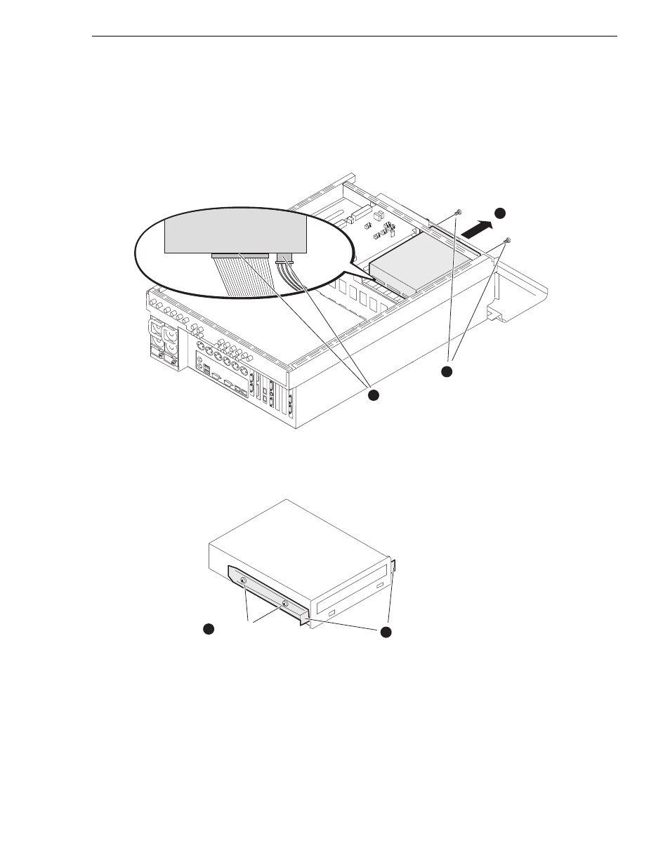 Removable media drive removal | Grass Valley K2 Media Client Service Manual v.3.3 User Manual | Page 123 / 154