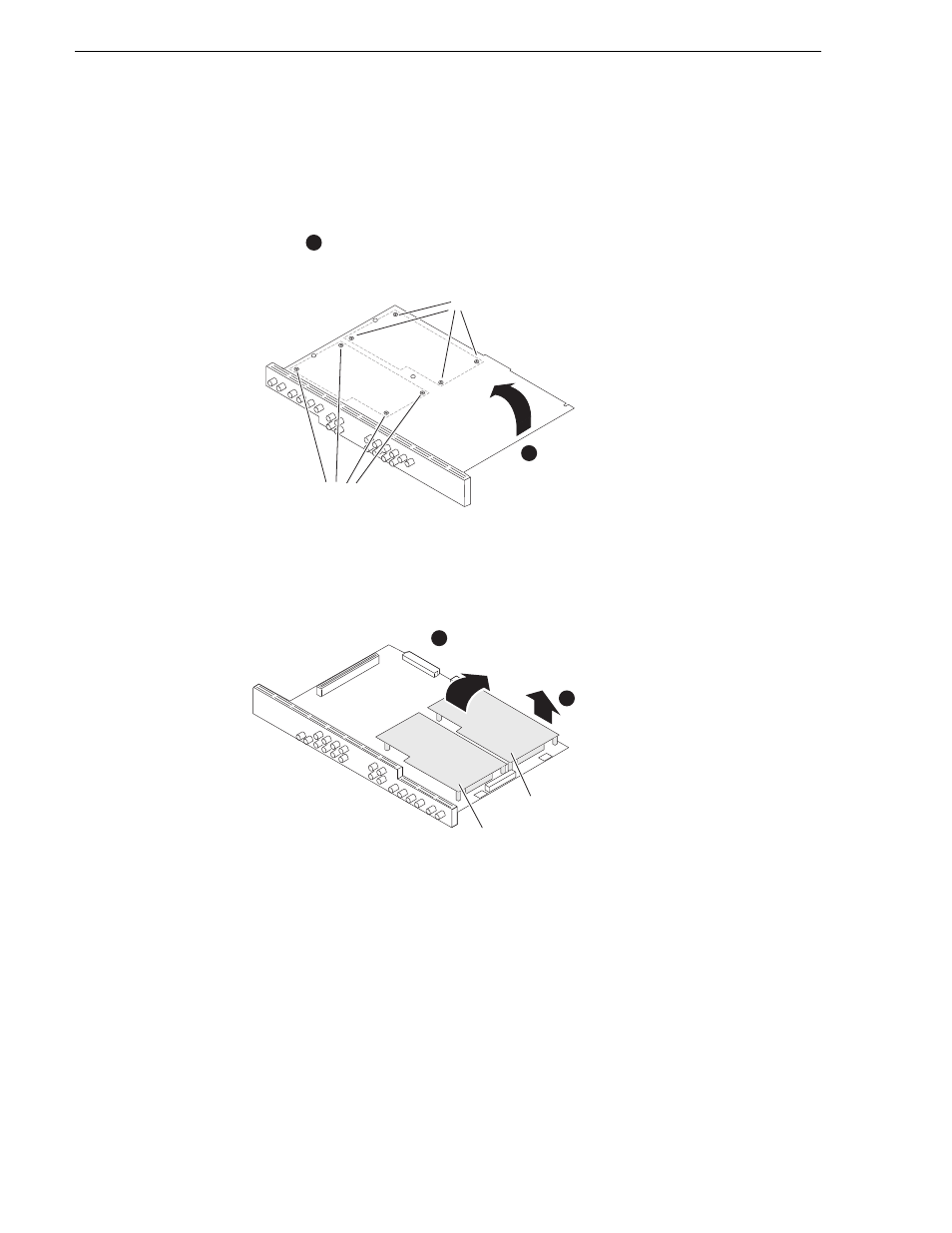 Mezzanine board removal, Chapter 5 removing and replacing frus | Grass Valley K2 Media Client Service Manual v.3.3 User Manual | Page 126 / 154