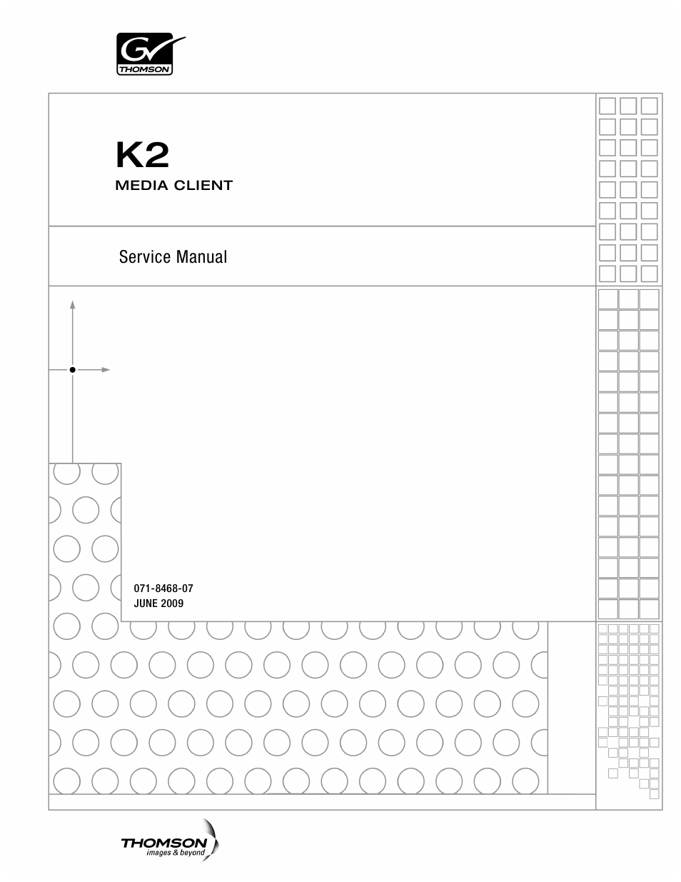 Grass Valley K2 Media Client Service Manual v.3.3 User Manual | Page 3 / 154
