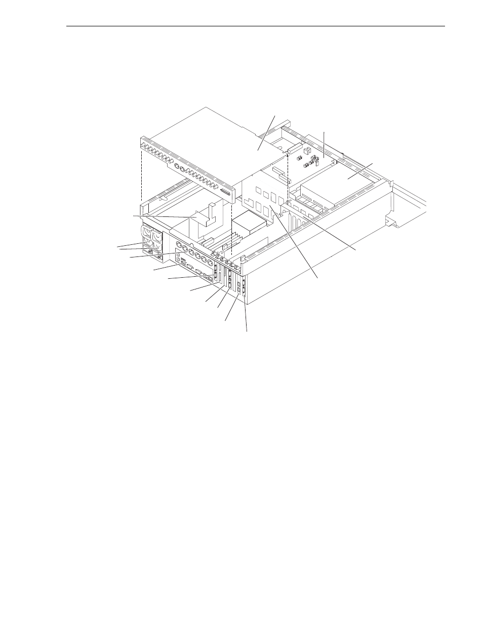 Rear view components sda-00 model | Grass Valley K2 Media Client Service Manual v.3.3 User Manual | Page 31 / 154