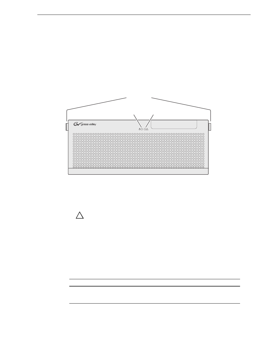 Status indicators, Front panel indicators, Power led | Service led | Grass Valley K2 Media Client Service Manual v.3.3 User Manual | Page 39 / 154