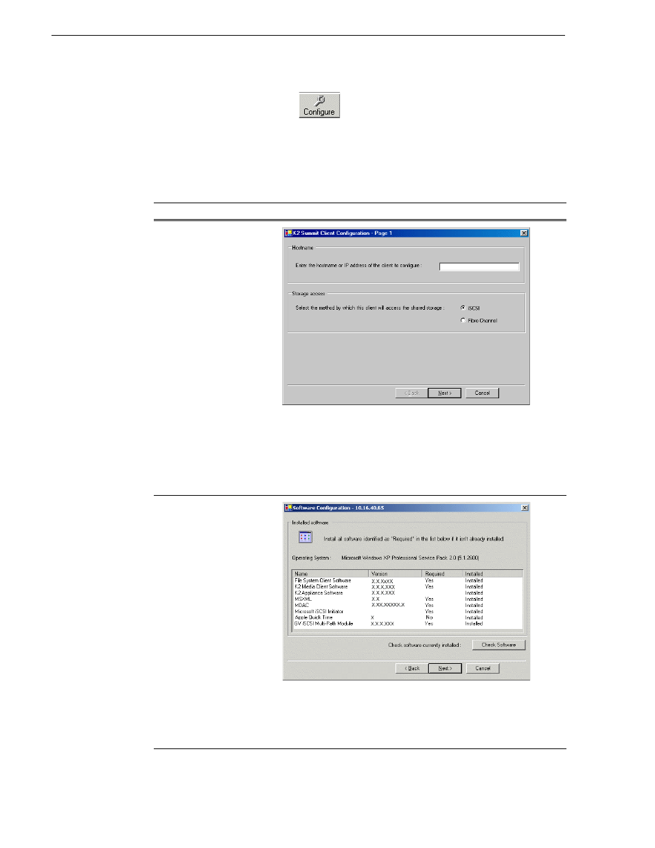 Chapter 8 shared storage | Grass Valley K2 Media Client System Guide v.3.3 User Manual | Page 164 / 248