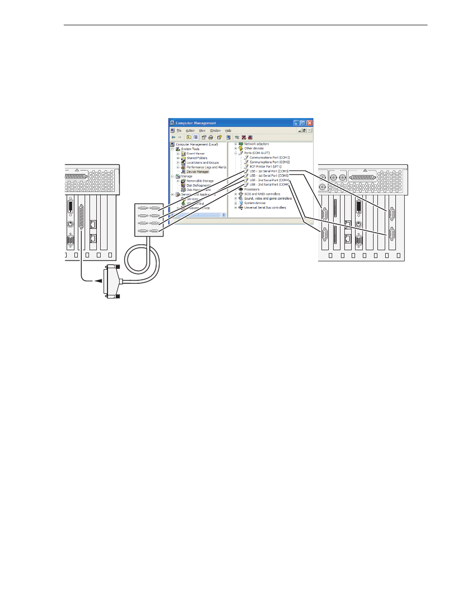 Rs-422 and com ports, Security and protocol control | Grass Valley K2 Media Client System Guide v.3.3 User Manual | Page 185 / 248