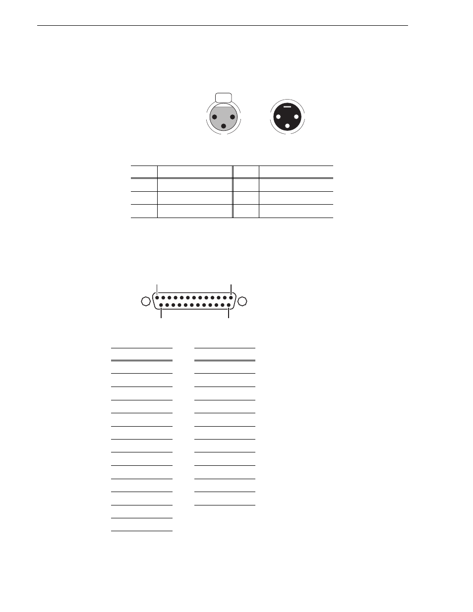 Analog audio connector pinouts - sda-00 model, Gpi i/o connector pinouts, Appendix c connector pinouts | Grass Valley K2 Media Client System Guide v.3.3 User Manual | Page 230 / 248
