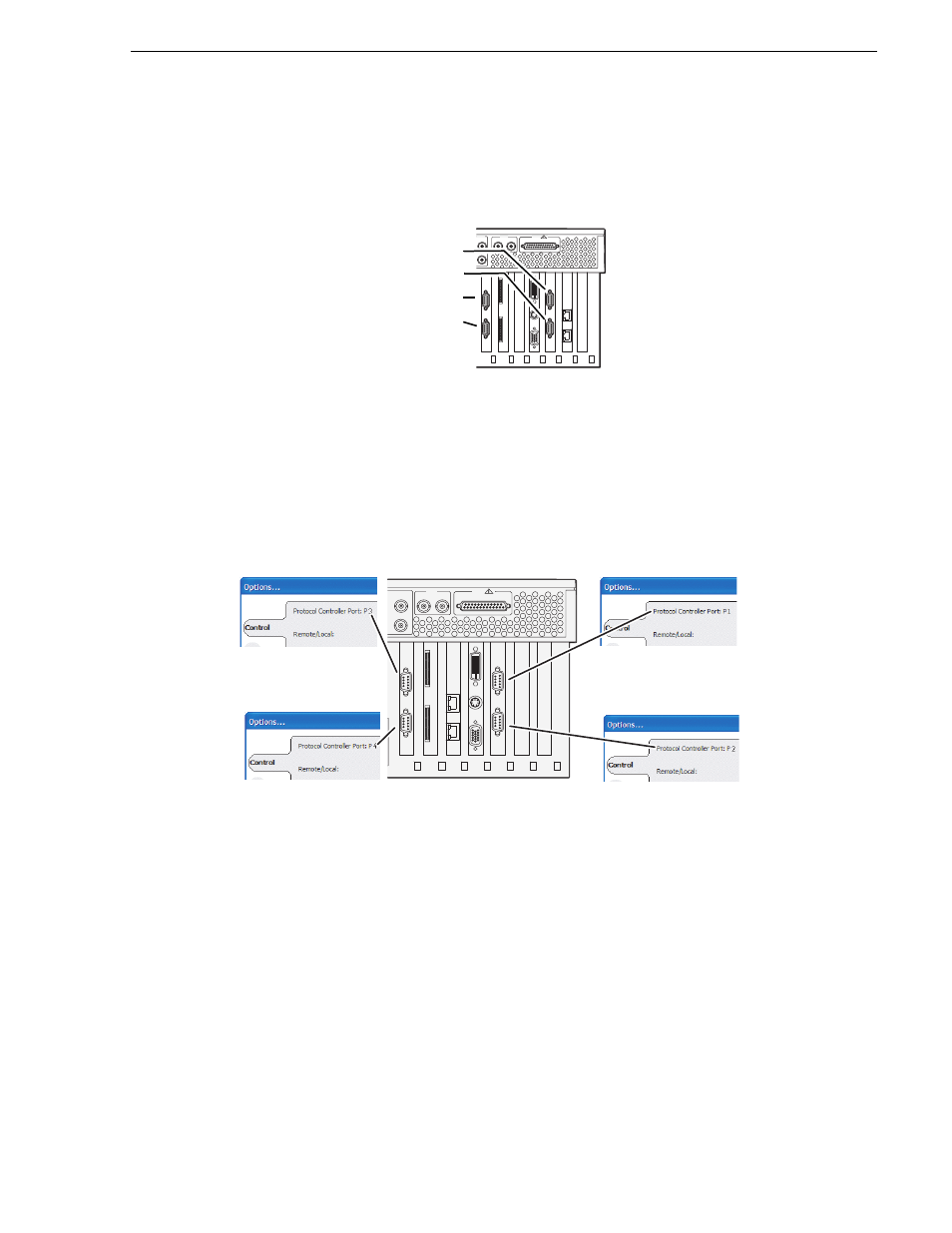 Rs-422 and protocol controller ports | Grass Valley K2 Media Client System Guide Oct.10 2006 User Manual | Page 75 / 154
