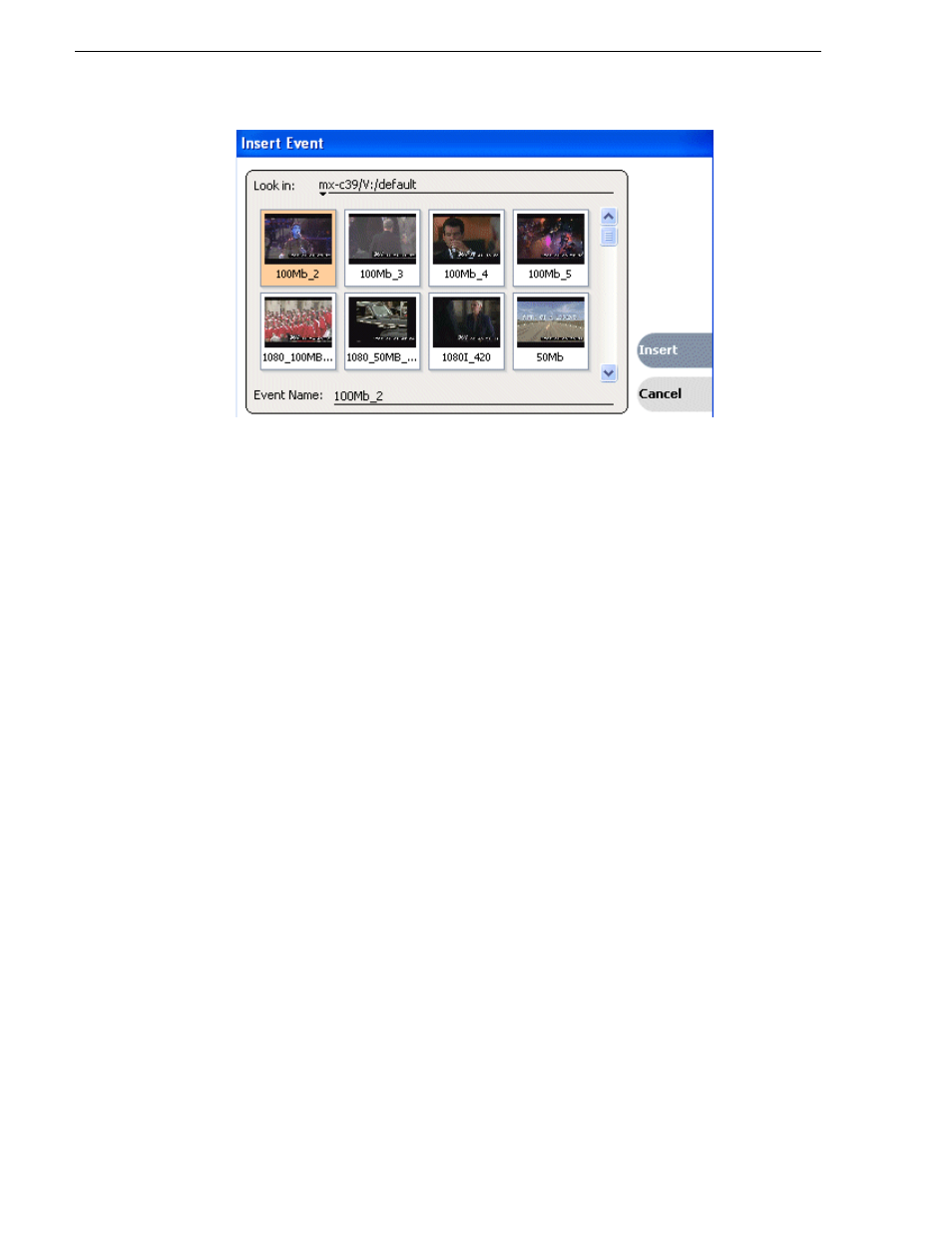 Using copy and paste to insert play events | Grass Valley K2 Media Client User Manual v3.3 User Manual | Page 100 / 304