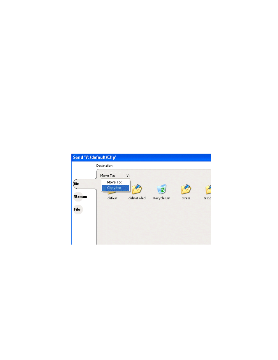 Deleting an asset | Grass Valley K2 Media Client User Manual v3.3 User Manual | Page 133 / 304