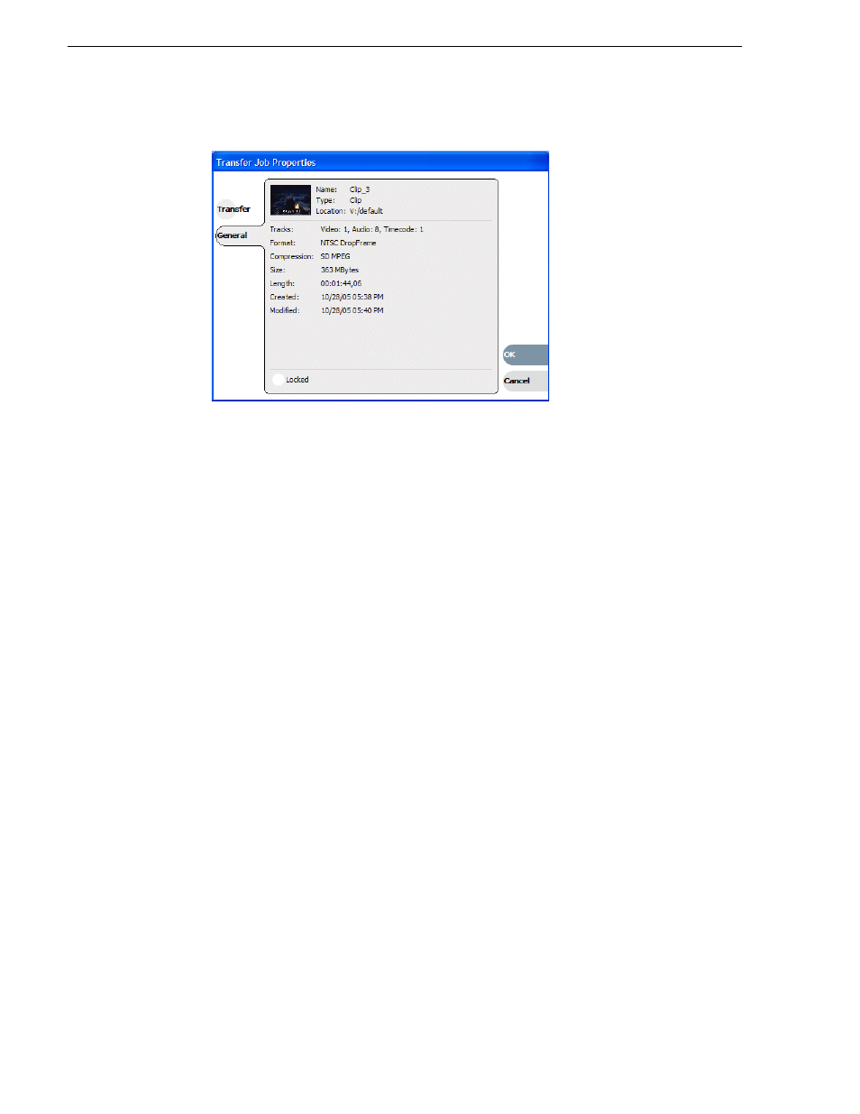 Removing transfer jobs from the completed list | Grass Valley K2 Media Client User Manual v3.3 User Manual | Page 174 / 304