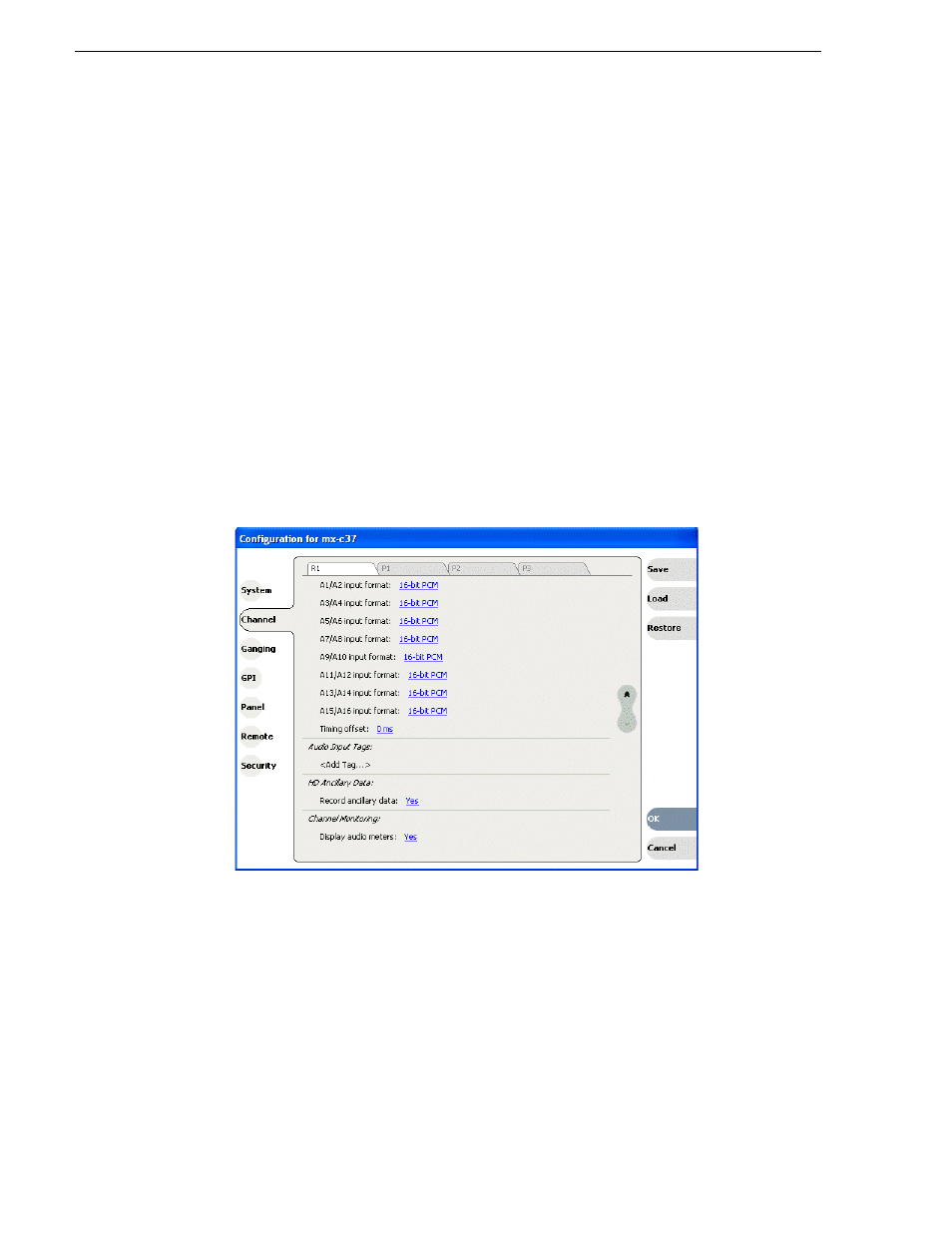 Adding audio tags | Grass Valley K2 Media Client User Manual v3.3 User Manual | Page 240 / 304