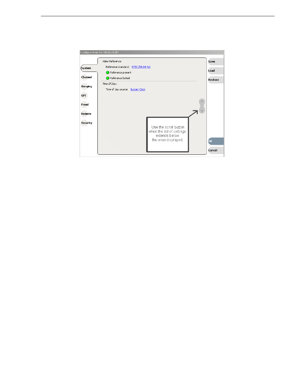 Saving and restoring configuration settings | Grass Valley K2 Media Client User Manual v3.3 User Manual | Page 31 / 304