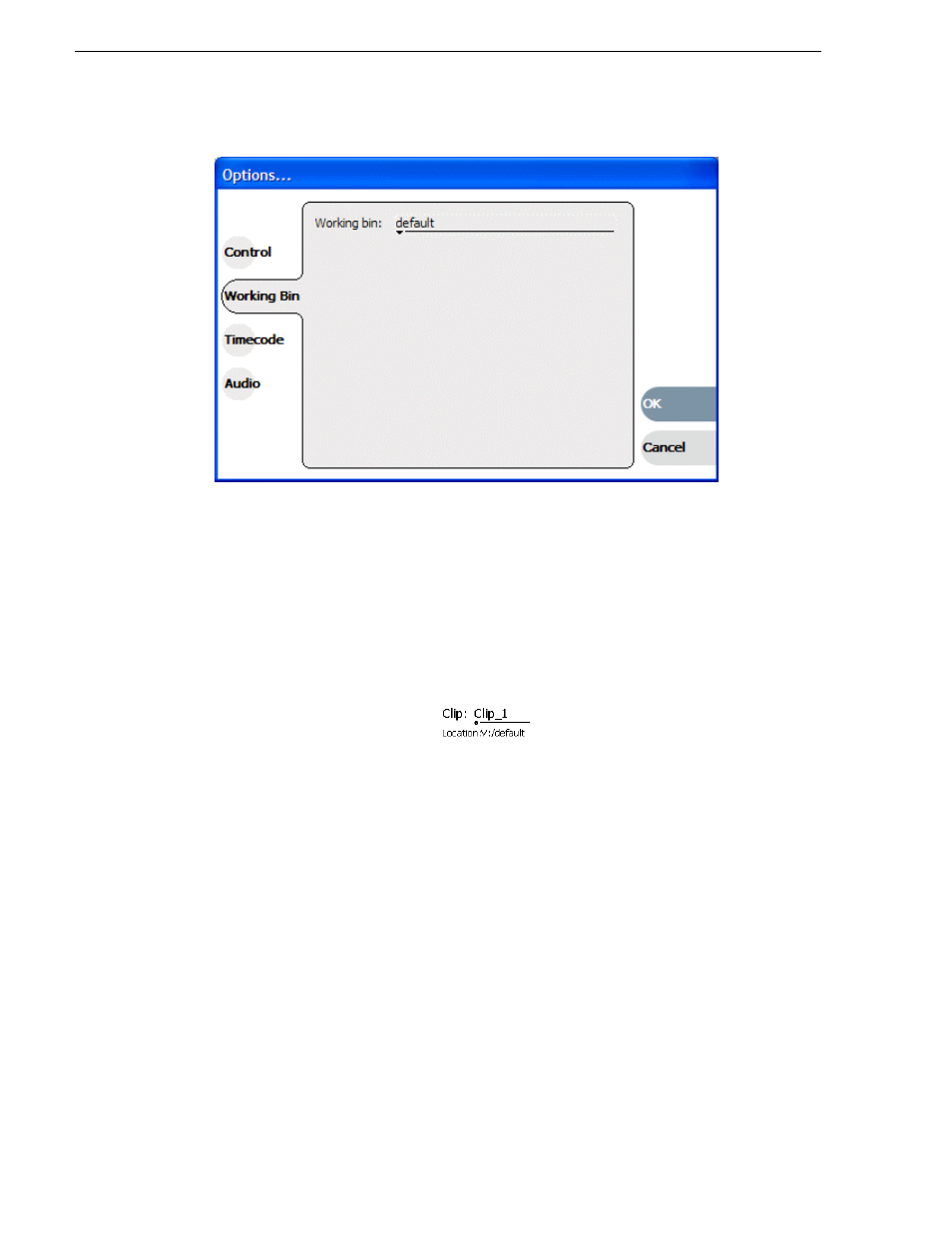 Renaming a clip, Viewing clip properties, Renaming a clip viewing clip properties | Grass Valley K2 Media Client User Manual v3.3 User Manual | Page 66 / 304