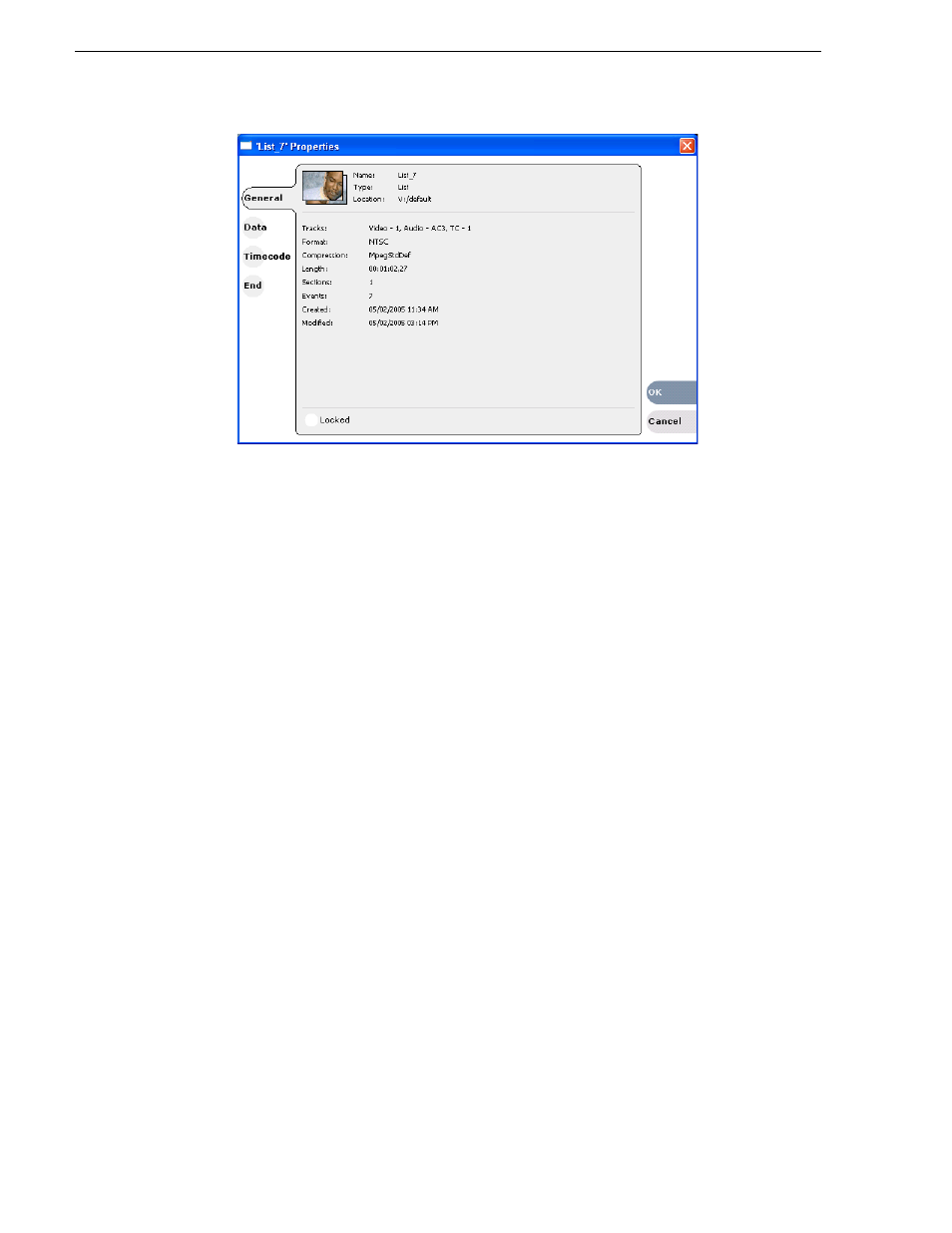 Saving a list as a program | Grass Valley K2 Media Client User Manual Oct.10 2006 User Manual | Page 112 / 220