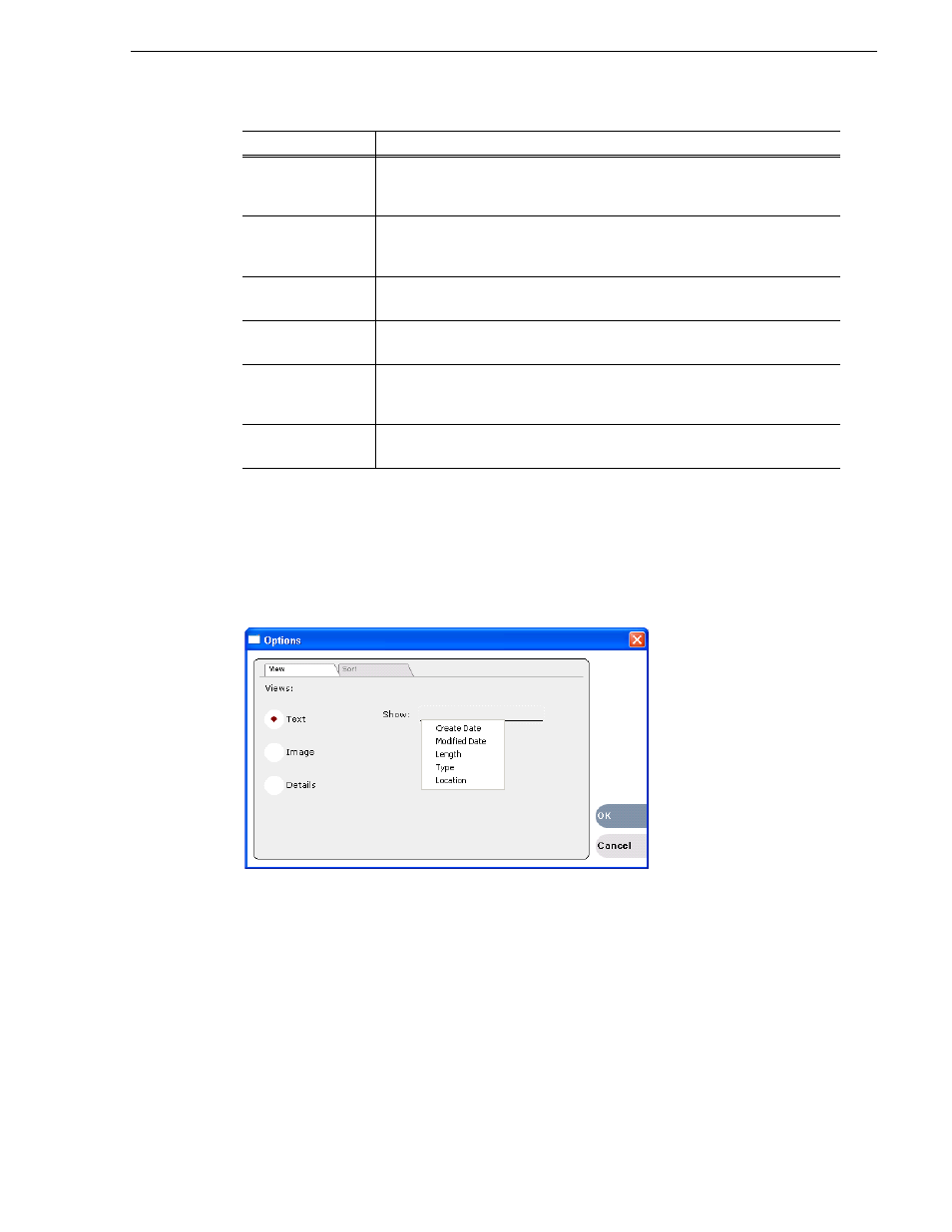 Modifying the asset list view, List, See “modifying | See “modifying the asset list view” on | Grass Valley K2 Media Client User Manual Oct.10 2006 User Manual | Page 121 / 220
