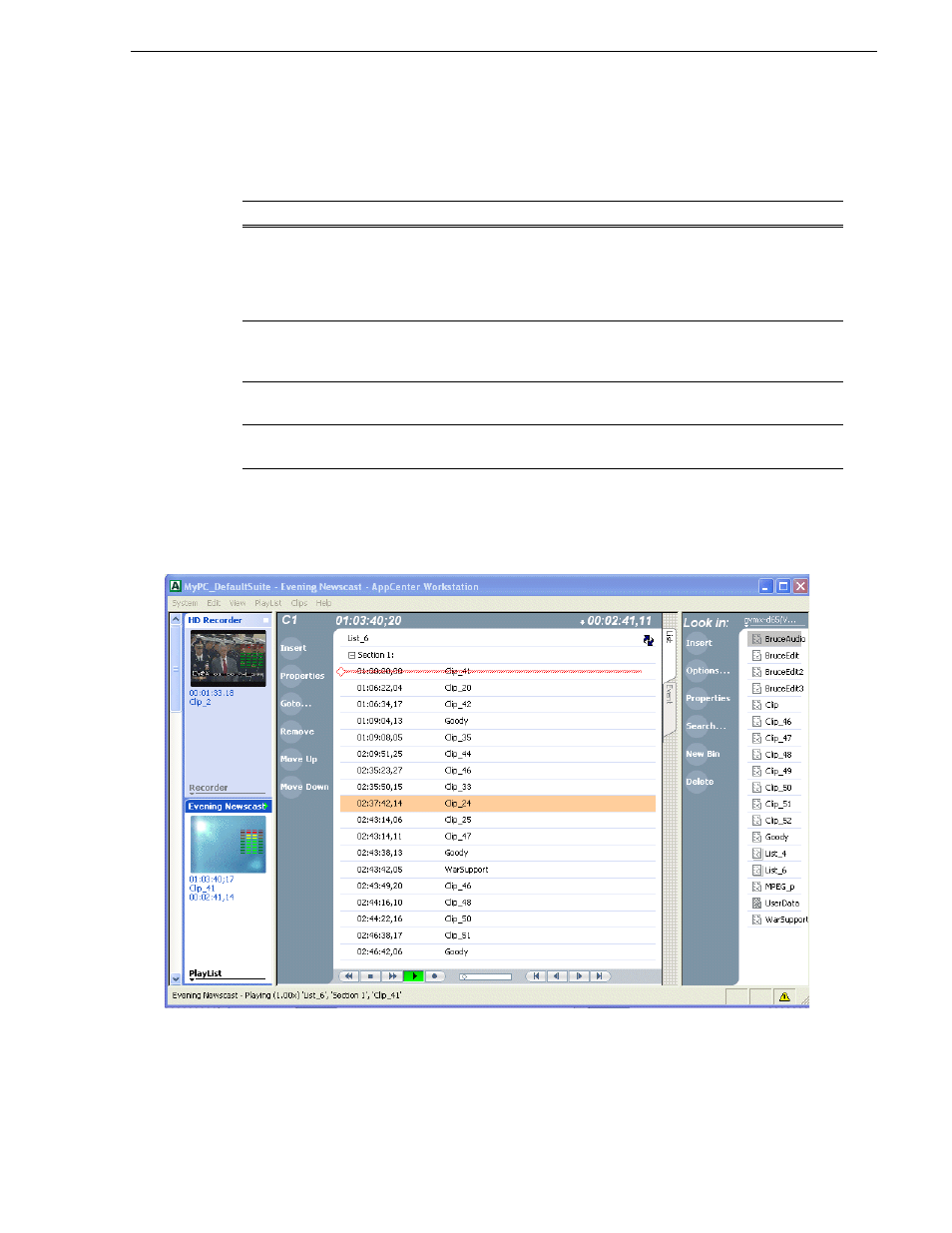 Grass Valley K2 Media Client User Manual Oct.10 2006 User Manual | Page 39 / 220