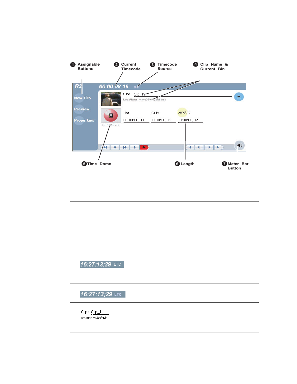 Guide to using the recorder application, Chapter 4 recording clips | Grass Valley K2 Media Client User Manual Oct.10 2006 User Manual | Page 52 / 220