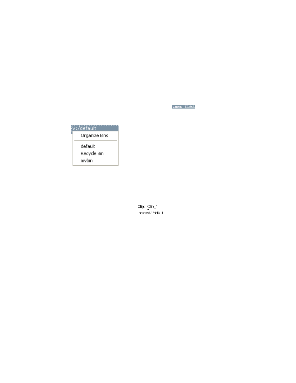 Renaming a clip, Viewing clip properties, Renaming a clip viewing clip properties | Grass Valley K2 Media Client User Manual Oct.10 2006 User Manual | Page 60 / 220