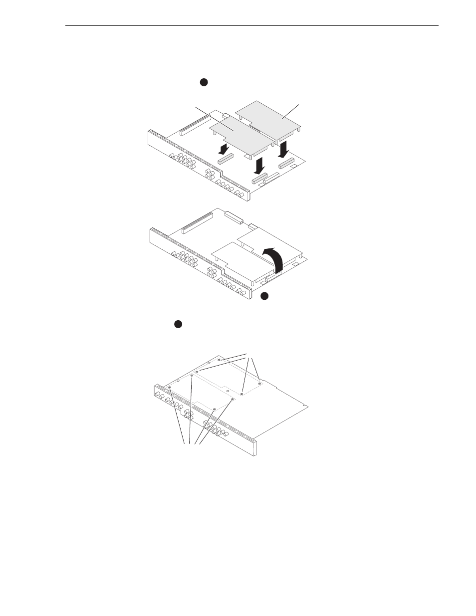 Installing a mezzanine board upgrade | Grass Valley K2 Media Client Field Kit Upgrade Instruction Manual Nov.18 2008 User Manual | Page 7 / 12
