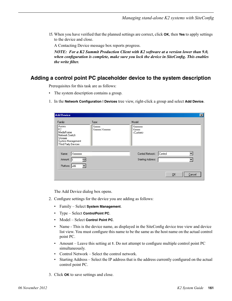 Grass Valley K2 System Guide v.9.0 User Manual | Page 161 / 284