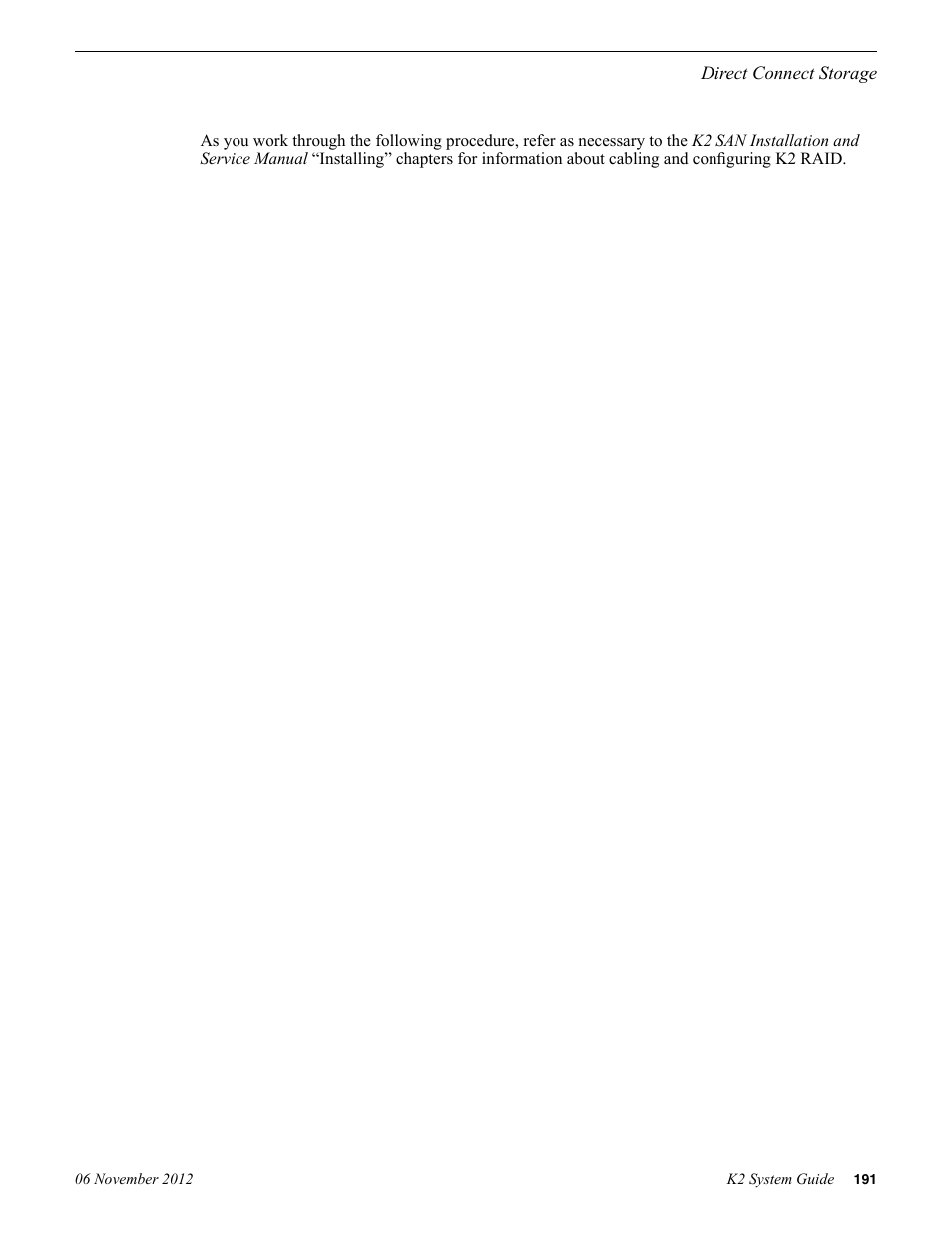 Grass Valley K2 System Guide v.9.0 User Manual | Page 191 / 284