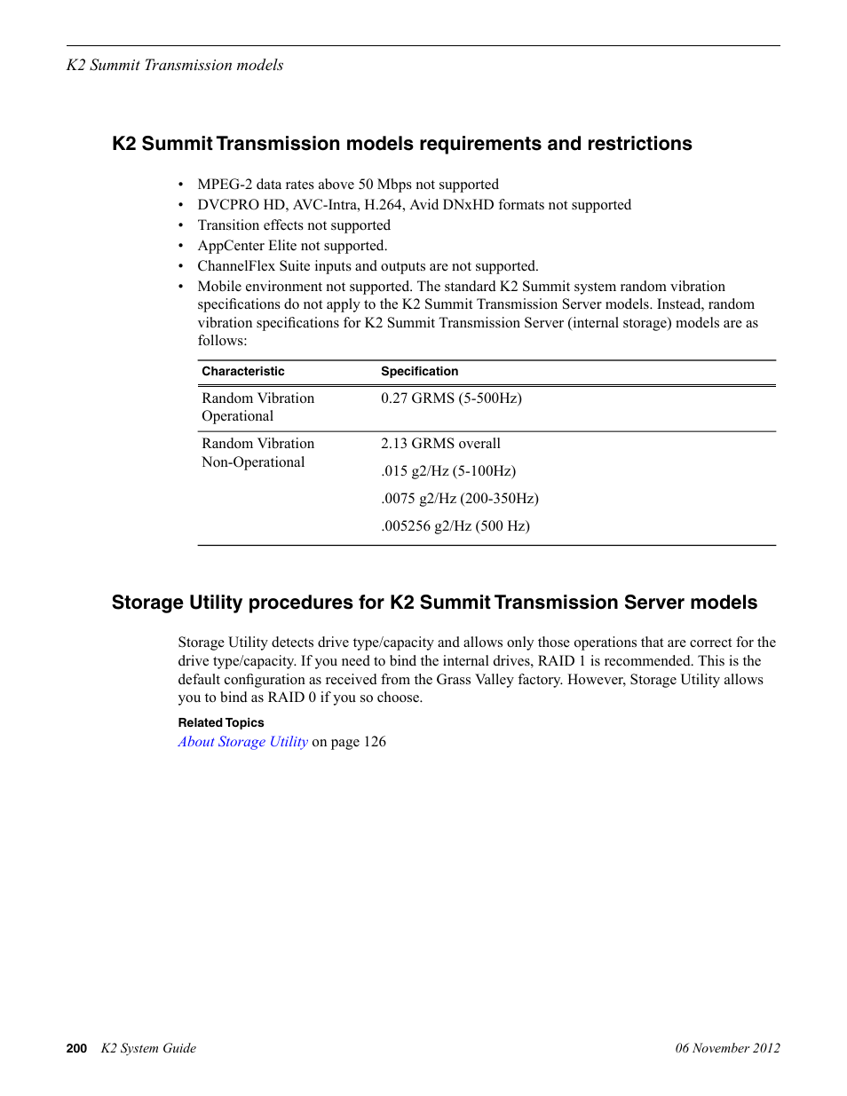 Grass Valley K2 System Guide v.9.0 User Manual | Page 200 / 284