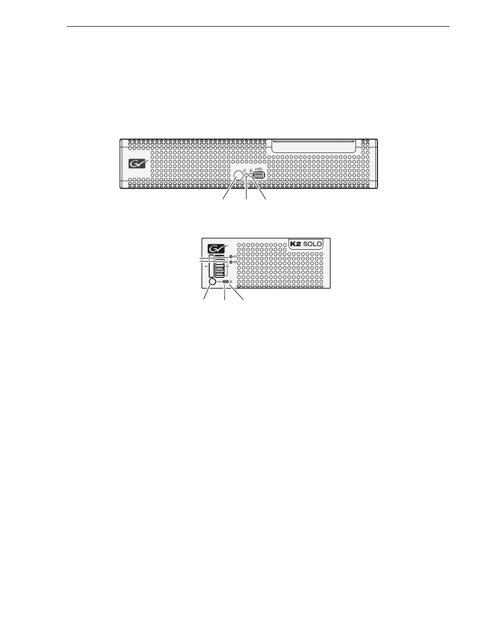 Front panel indicators | Grass Valley K2 System Guide v.7.2 User Manual | Page 23 / 254