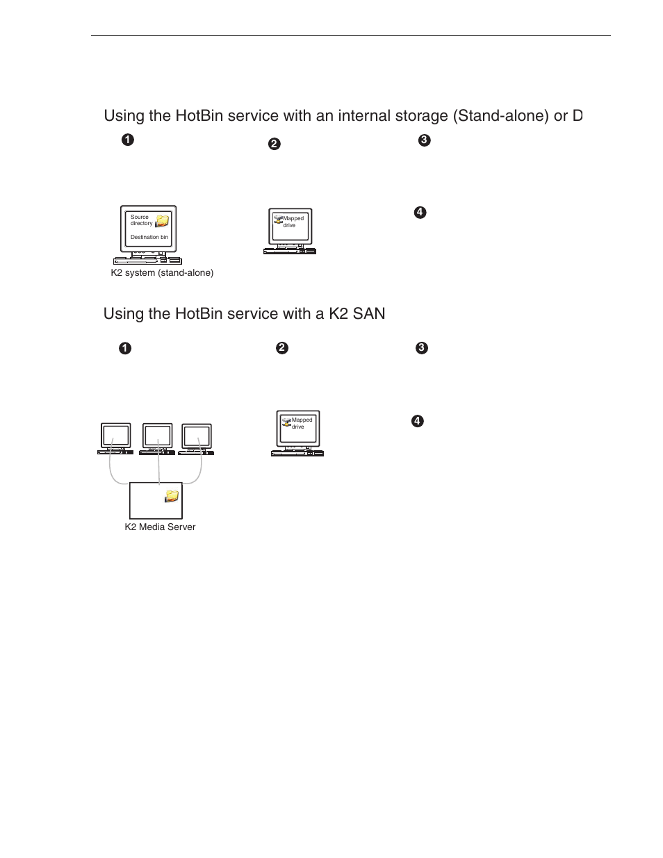 Configuring the hotbin service | Grass Valley K2 System Guide v.7.2 User Manual | Page 63 / 254