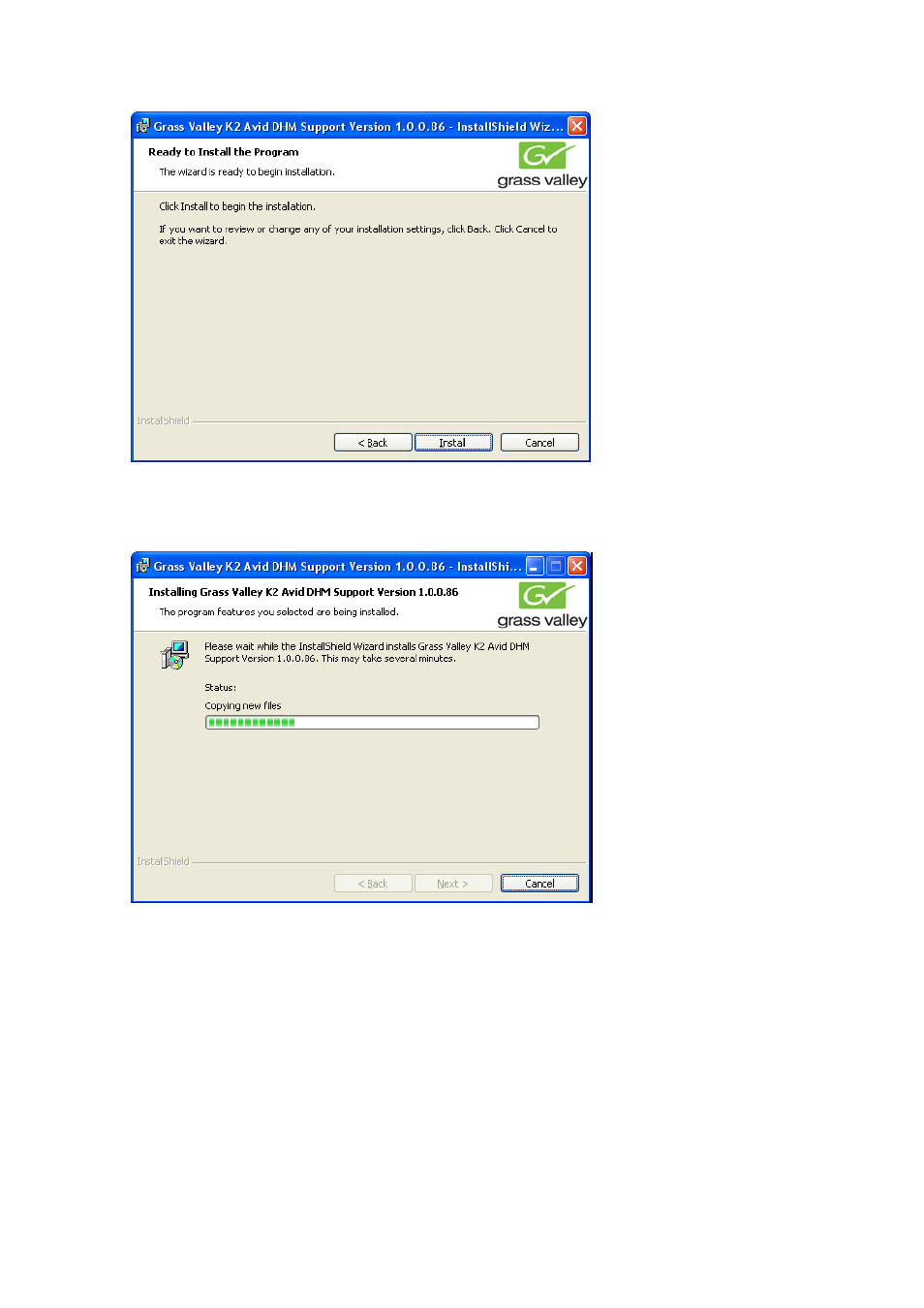 Grass Valley K2 Avid Plug-In V.7.0.0.99 User Manual | Page 26 / 69