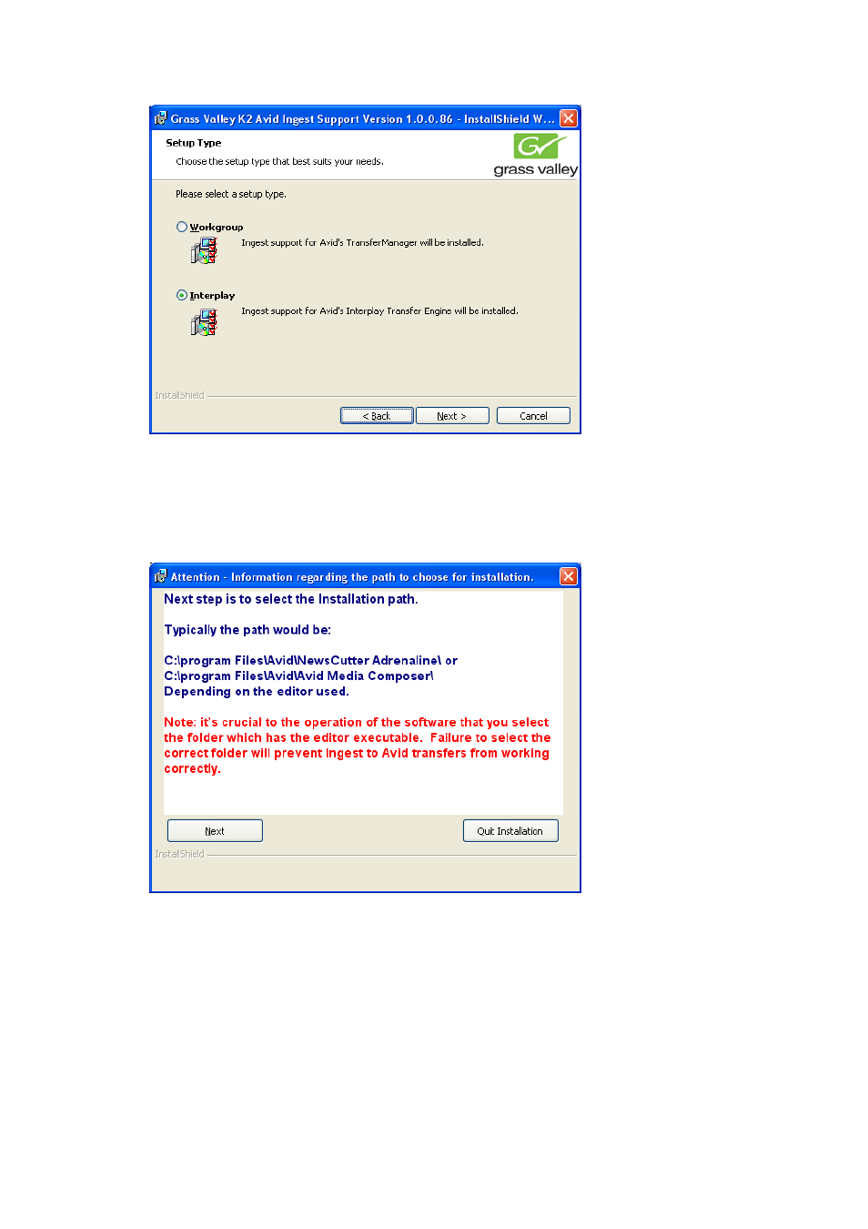 Grass Valley K2 Avid Plug-In V.7.0.0.99 User Manual | Page 31 / 69