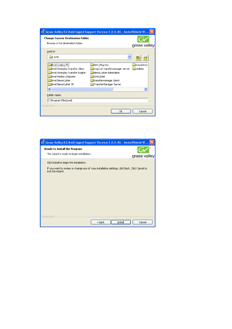 Grass Valley K2 Avid Plug-In V.7.0.0.99 User Manual | Page 32 / 69