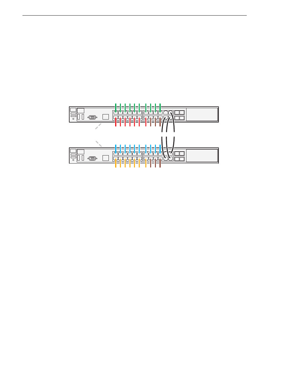 Cabling the switch | Grass Valley K2 Storage System Instruction Manual v.3.3 User Manual | Page 200 / 574