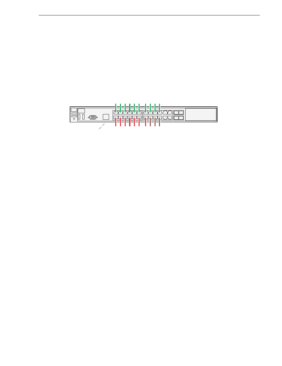 Cabling the switch, Setting up the level 30 k2 media server | Grass Valley K2 Storage System Instruction Manual v.3.3 User Manual | Page 263 / 574