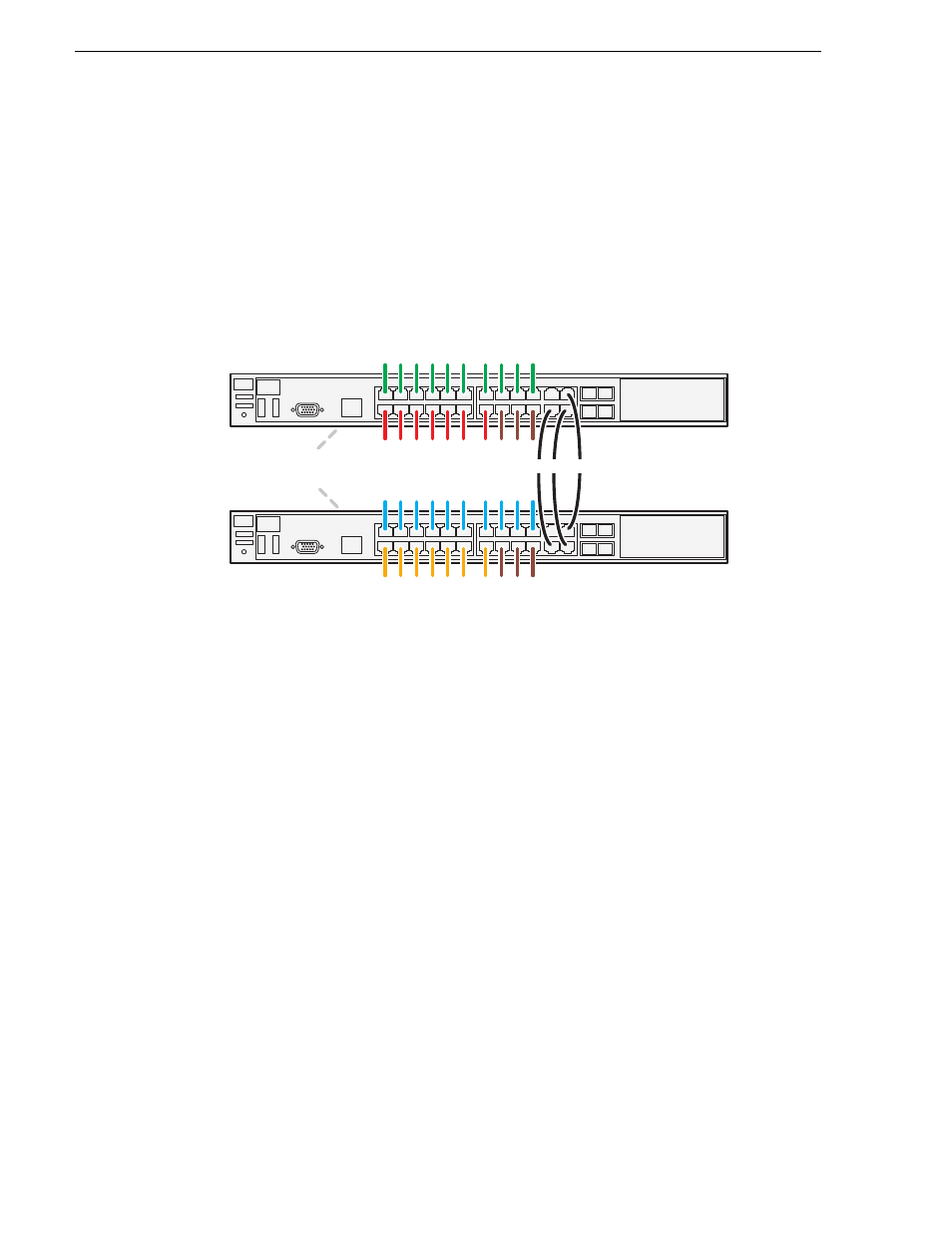 Cabling the switch | Grass Valley K2 Storage System Instruction Manual v.3.3 User Manual | Page 312 / 574