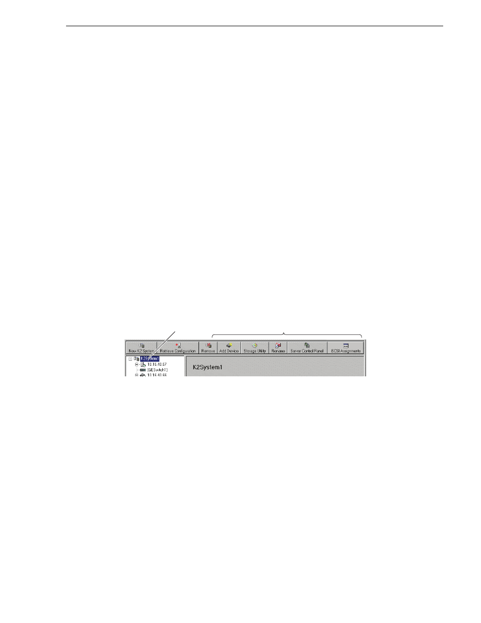 Modifying k2 storage system settings, Accessing k2 storage system features, Renaming a k2 storage system | Grass Valley K2 Storage System Instruction Manual v.3.3 User Manual | Page 469 / 574
