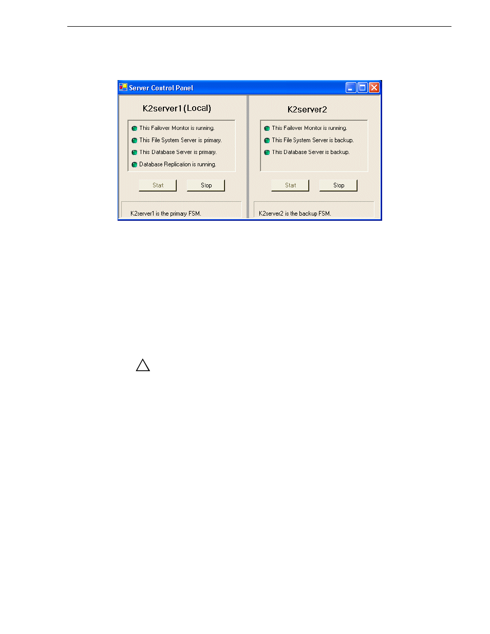 Triggering an intentional failover | Grass Valley K2 Storage System Instruction Manual v.3.3 User Manual | Page 477 / 574