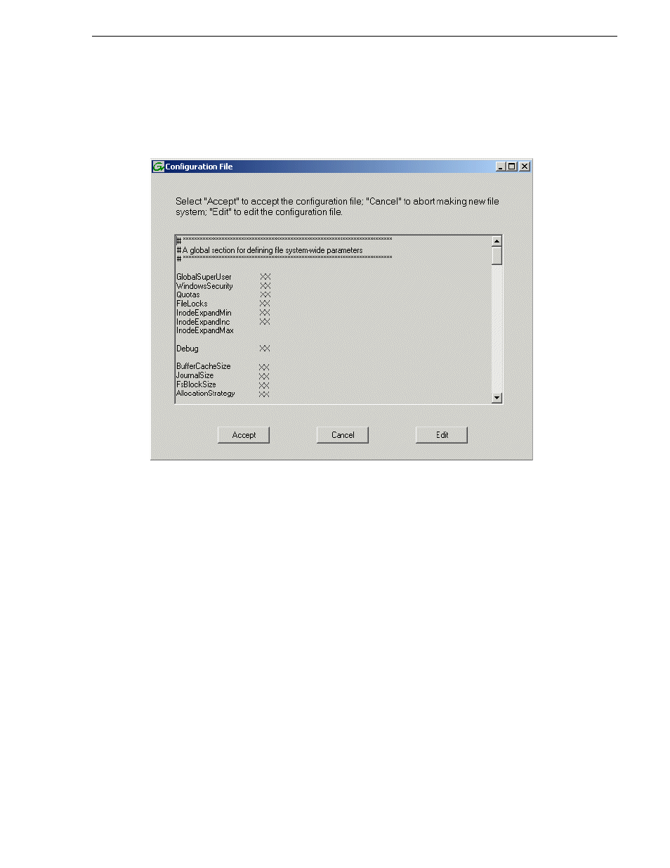 Configuring the nh server - part 2 | Grass Valley K2 Storage System Instruction Manual v.3.2 Nov.18 2008 User Manual | Page 381 / 524