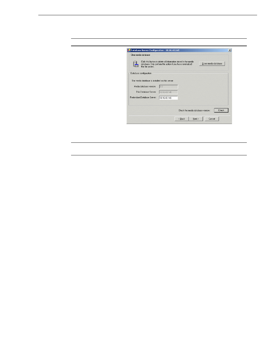 Configuring the redundant server 1b | Grass Valley K2 Storage System Instruction Manual v.3.2 Sep.24 2007 User Manual | Page 221 / 764