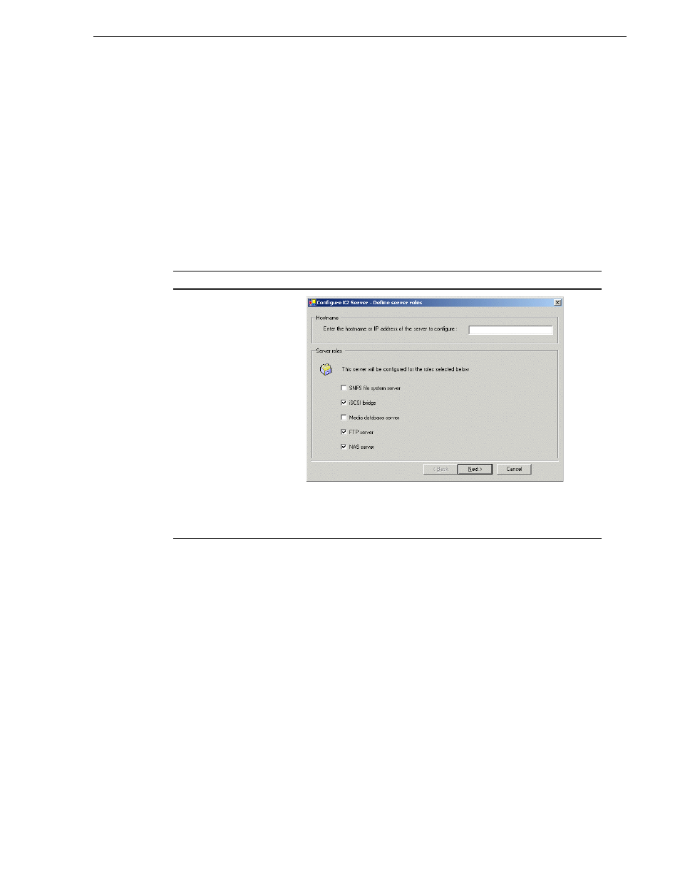 Configuring server 2 | Grass Valley K2 Storage System Instruction Manual v.3.2 Aug.01 2007 User Manual | Page 165 / 394